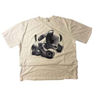 Vandy the Pink Cyber Dog Mecha Snoopy Graphic T-Shirt Size 2XL